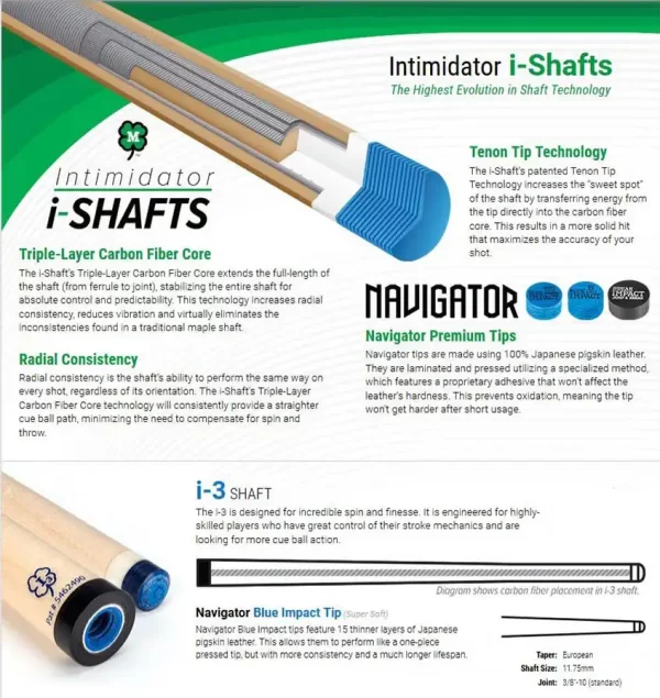 SHAFT INTIMIDATOR I-3 [ 3/8-10T ]