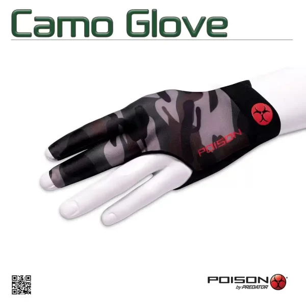 POISON GLOVE CAMO GREEN LEFT HAND SX